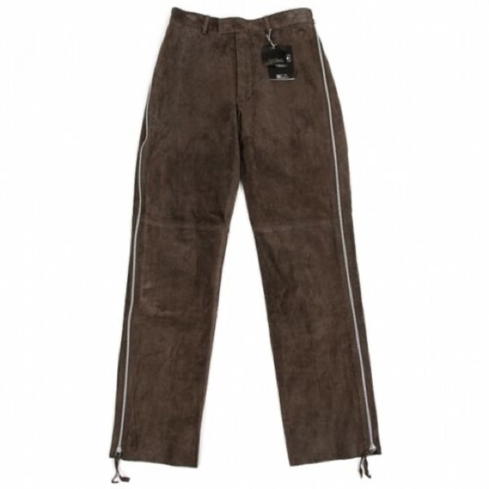 Jean Paul Gaultier Homme Suede Leather Pants